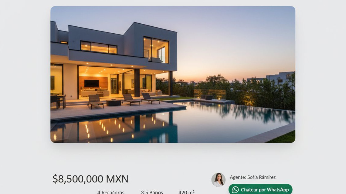 Real estate site — property detail